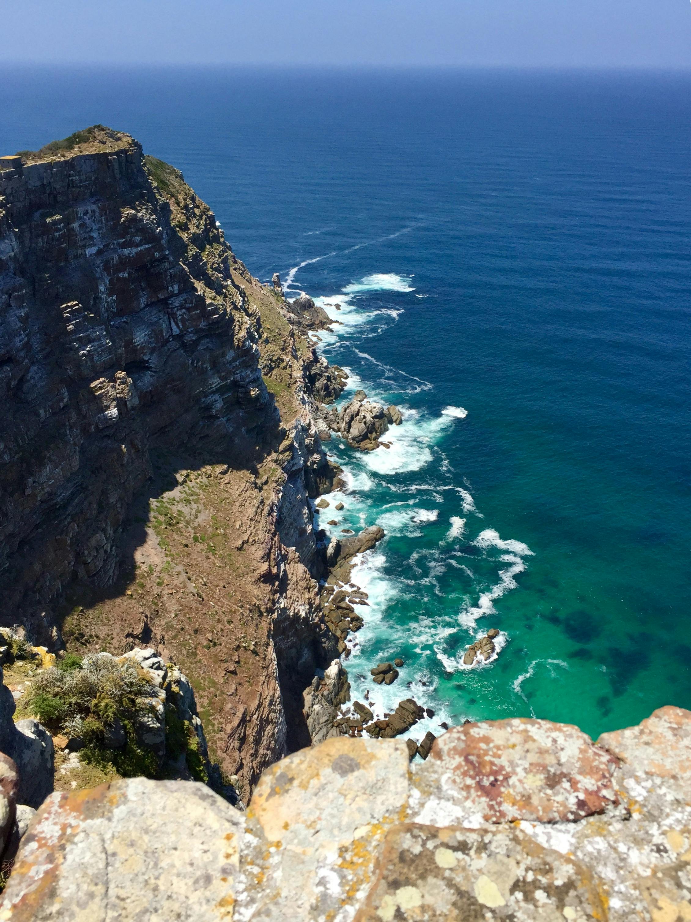 Dramatic Cape Point cliffs and ocean views
