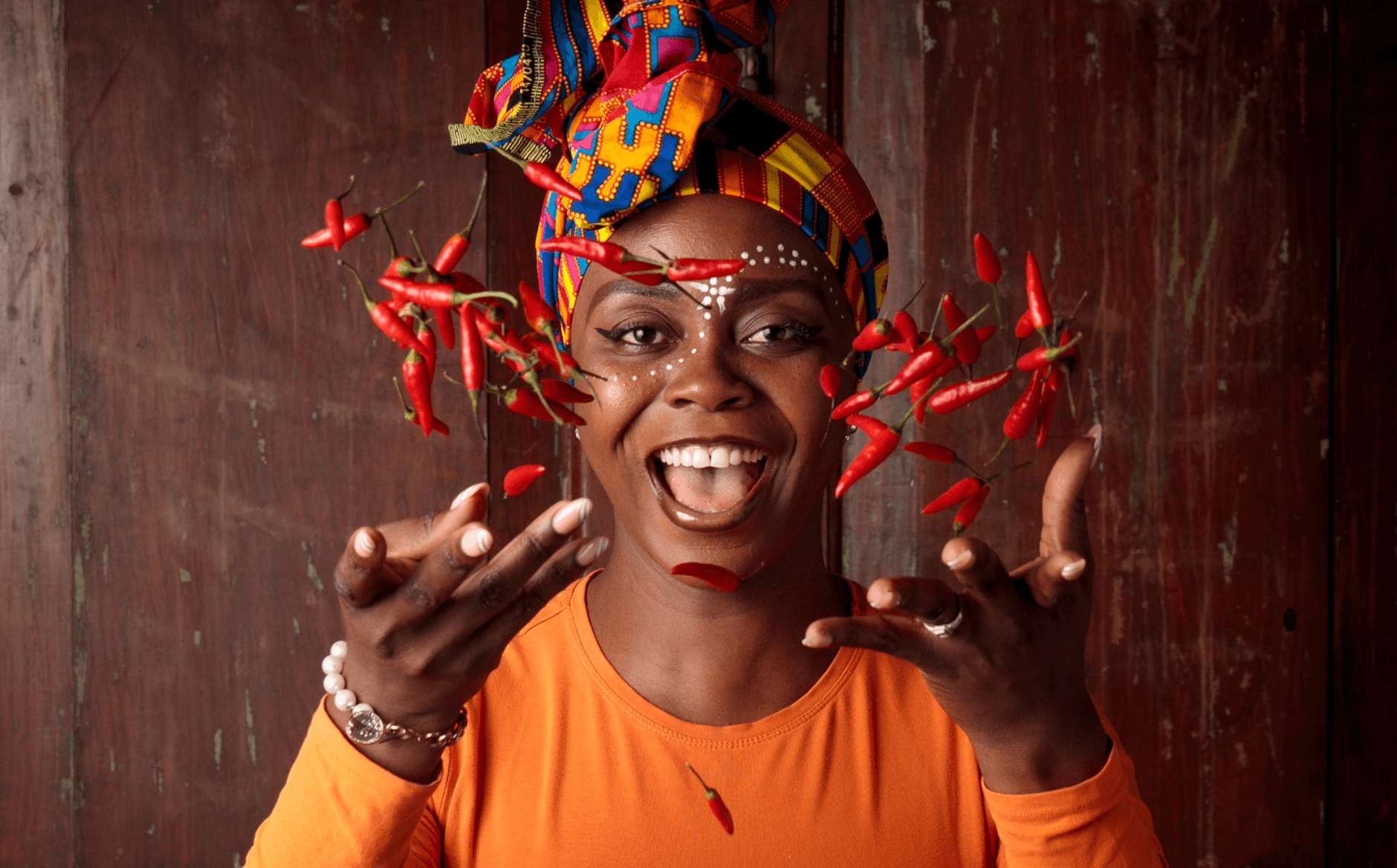 Warm African night atmosphere at GOLD Restaurant